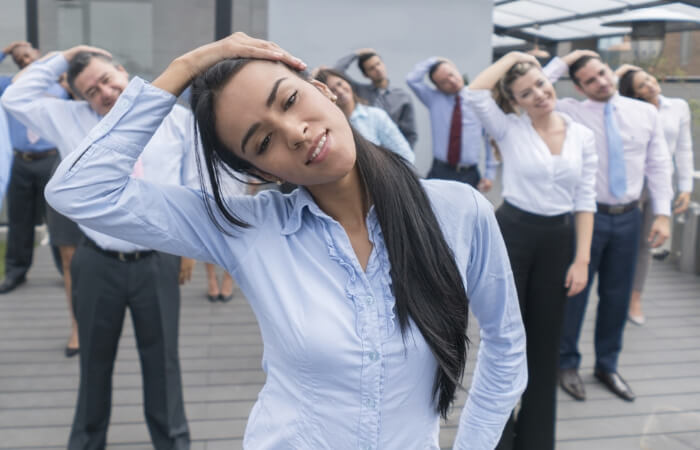 ginástica laboral nas empresas